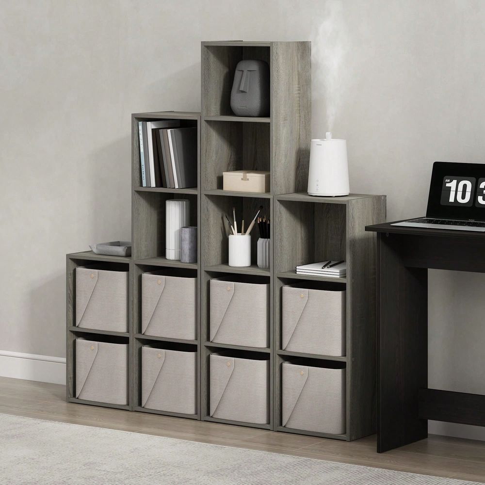 Modern 5‑Tier Cube Bookshelf W - Bookshelf 5 Tier 评论和价格