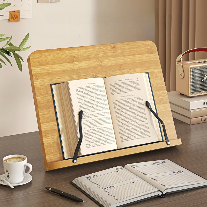 Wooden Reading Book Stand, Mul - Adjustable Laptop Table 评论和价格