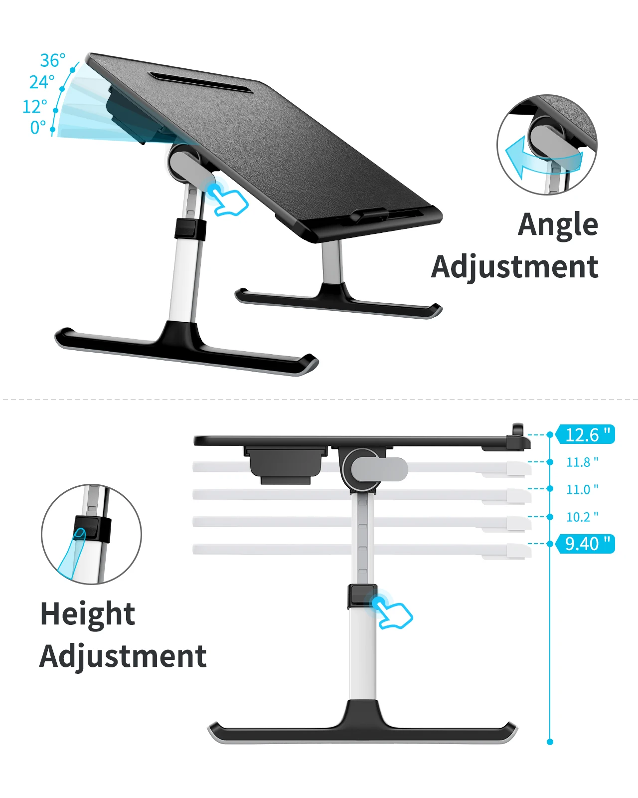Table Bed Study Angle Adjustab - Adjustable Laptop Table 评论和价格
