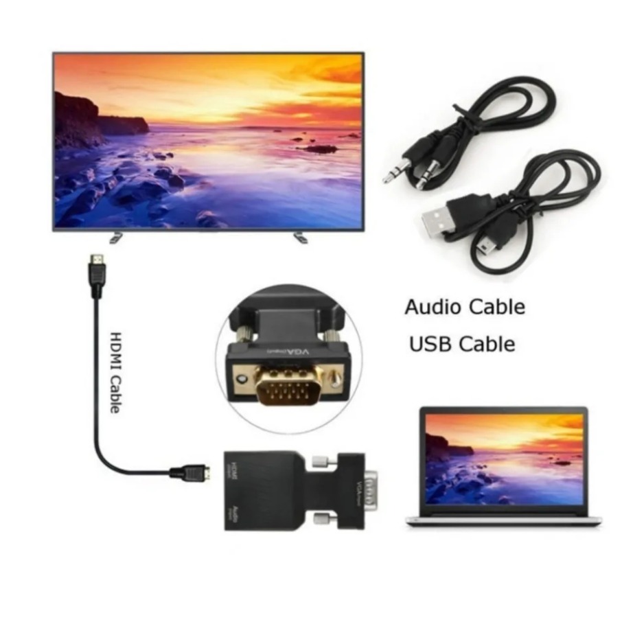 YIGETOHDE VGA to HDMI Converte - Adjustable Laptop Table 评论和价格