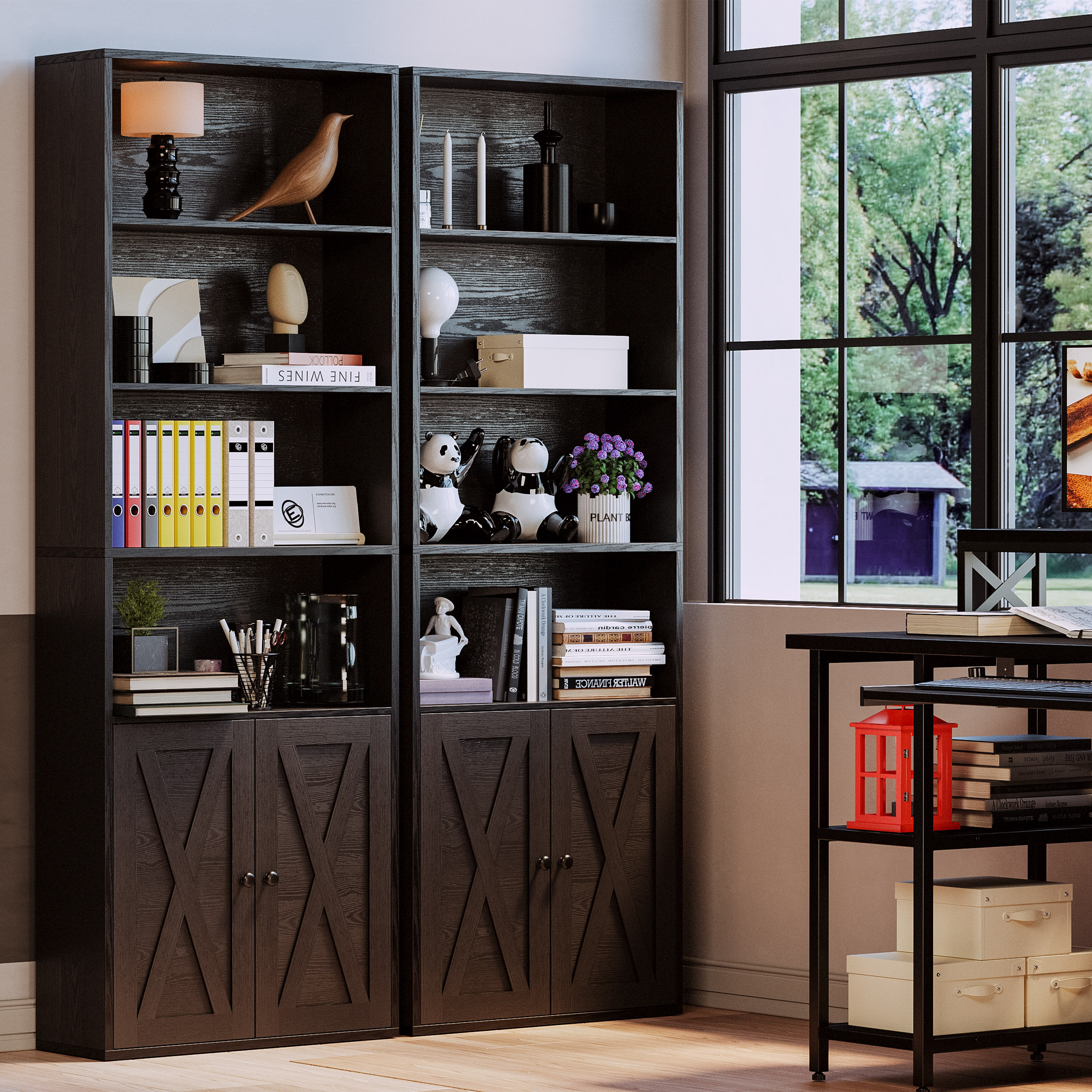 IRONCK Industrial Bookshelves  - Bookshelf 5 Tier 评论和价格