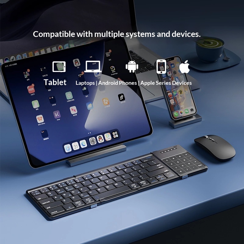 Mengzu Tri Fold Wireless Bluet - Adjustable Laptop Table 评论和价格