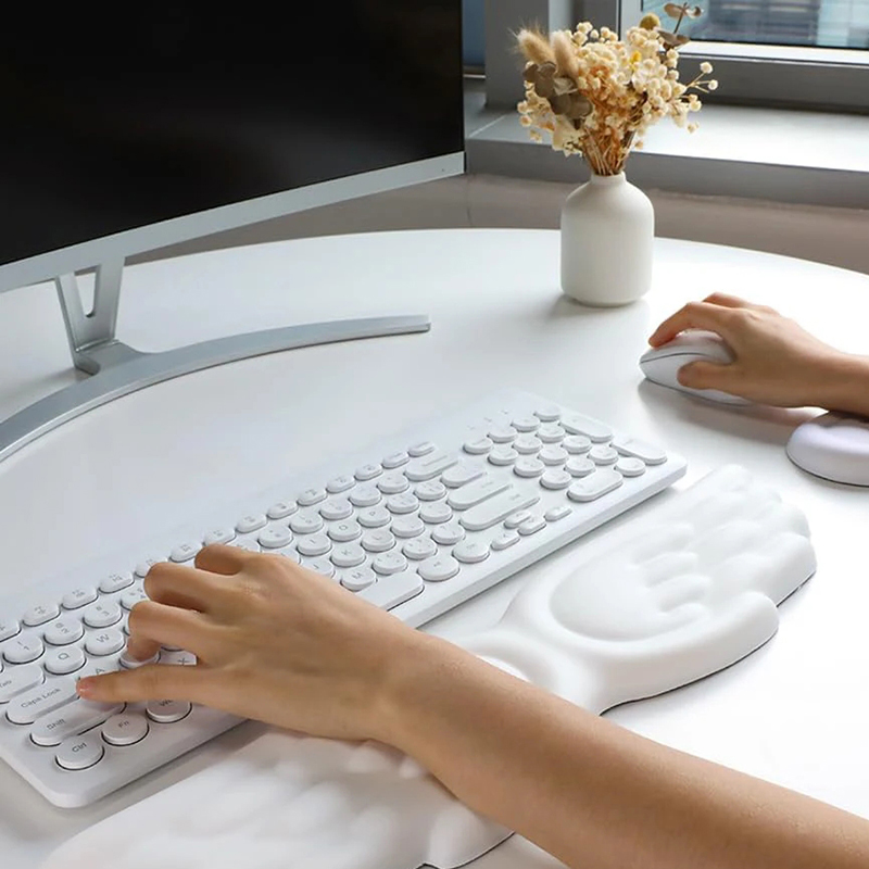 Keyboard Mouse Wrist Rest Ange - Adjustable Laptop Table 评论和价格