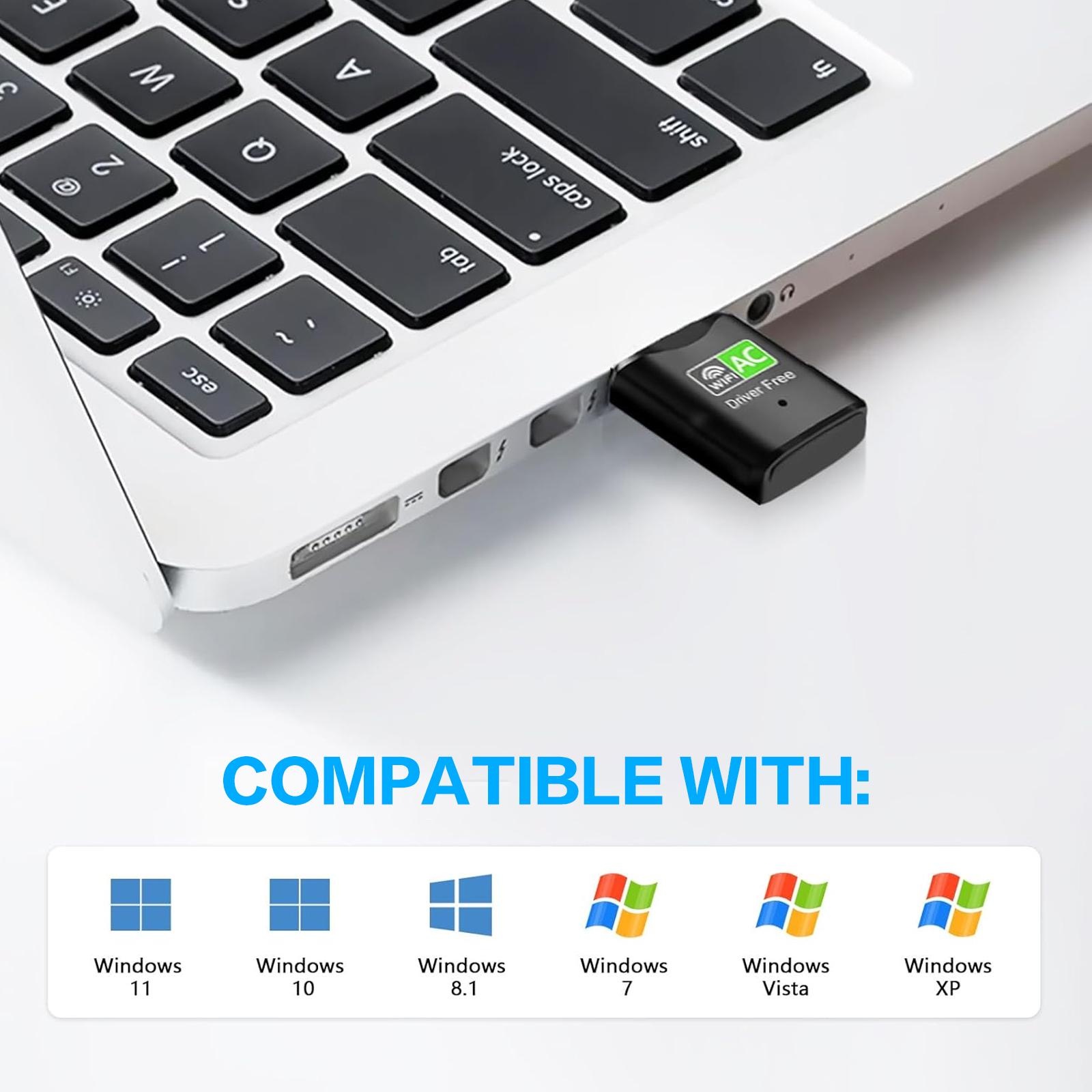 AC600 USB WiFi Adapter, Dual B - Adjustable Laptop Table 评论和价格
