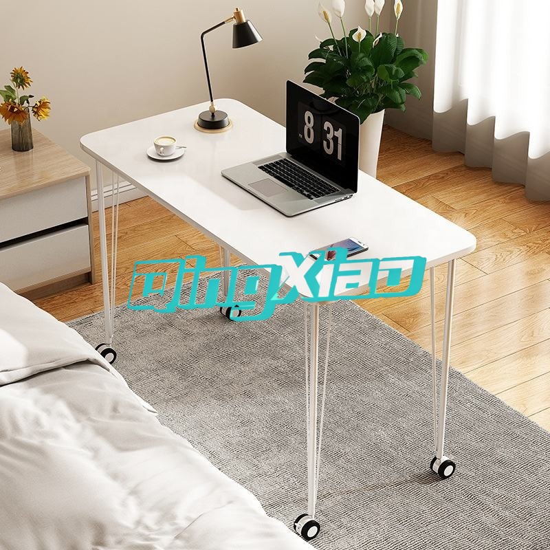 Mobile Computer Desk With Whee - Adjustable Laptop Table 评论和价格